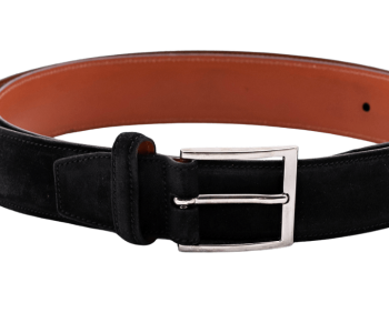 TLB MALLORCA Belt Suede Negro 302ANEG