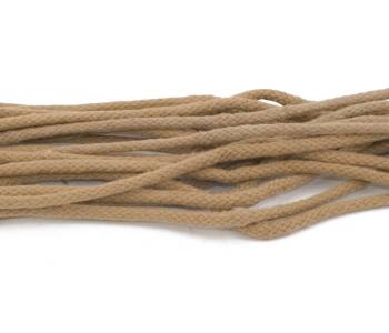 Tarrago Laces Cord 4.5mm Beige - beżowe okrągłe sznurowadła do butów