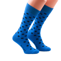 PATINE Socks PAKOC05 Blue / Navy Blue - Skarpety klasyczne