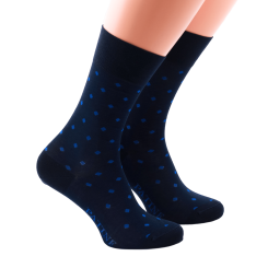 PATINE Socks Dots Navy Blue / Royal Blue