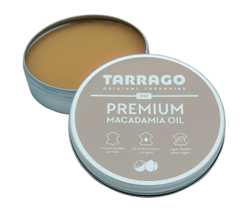 TARRAGO Premium Macadamia Oil 50ml - Naturalna roślinna pasta do pielęgnacji butów i skór