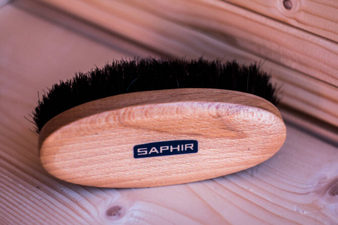 SAPHIR BDC Brush Natural Oval 13.5cm