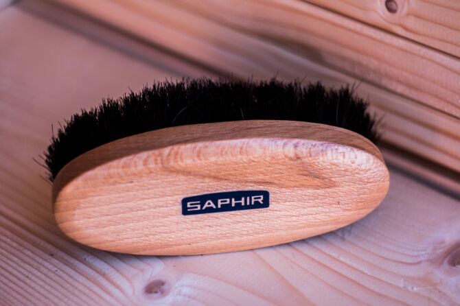 SAPHIR BDC Brush Natural Oval 13cm