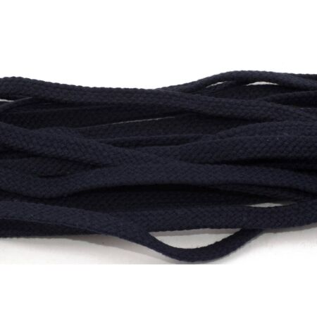 Tarrago Laces Flat 8.5mm Navy Blue - granatowe płaskie sznurowadła