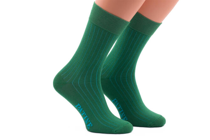 PATINE Socks PASH36 Green/Blue