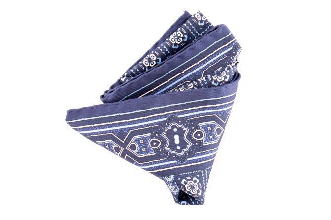 Pocket Square Twill PAT20711 Indigo