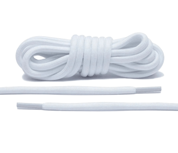 LACE LAB Rope Laces 5mm White - Białe okrągłe sznurowadła do butów