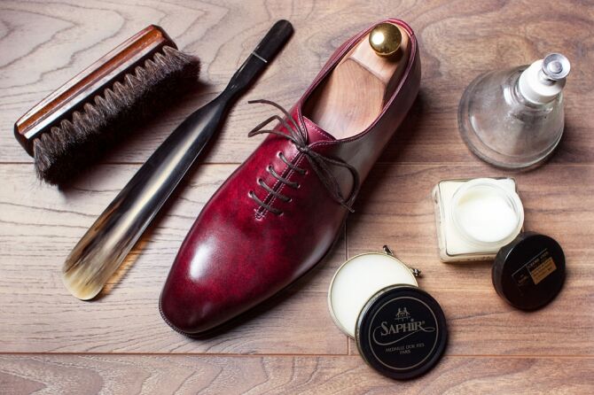 SAPHIR MDOR Shoe Horn Zebu 30cm - Luksusowa rogowa łyżka do butów