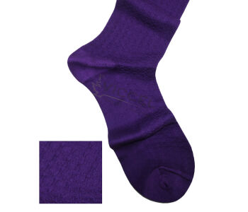 VICCEL / CELCHUK Socks Star Textured Purple