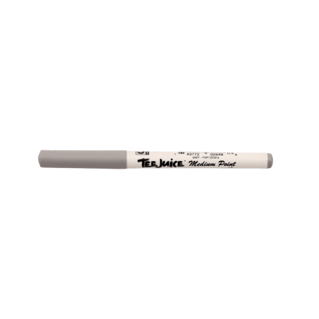 JACQUARD Tee Juice Fabric Art Marker Medium Point 1.2mm GREY / Szary pisak do jeansu, tkanin, skór, drewna, gliny, papieru