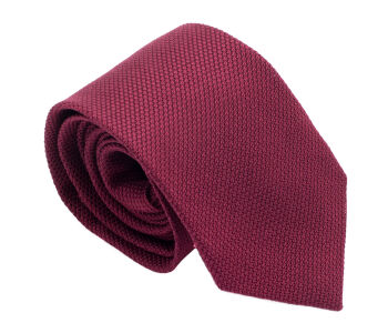 PATINE Tie Grenadine Fina Rouge Hermes 12