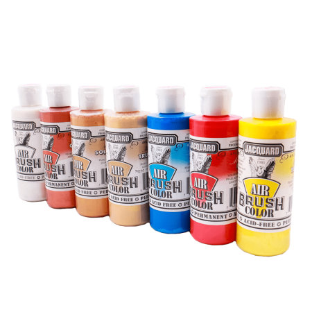 Metaliczne farby akrylowe do customizacji sneakersów. Farba na bazie wody do personalizacji kicksów. Jacquard AIRBRUSH Metallic, Custom, malowanie butów. Farba do butów. Farby do butów. Farby do jeansu. Farba do jeansu.