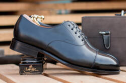 Czarne eleganckie stylowe czarne buty klasyczne Yanko boxcalf negro 14691 typu oxford. Buty eleganckie, stylowe, formalne, okolicznościowe, biurowe, ślubne. 