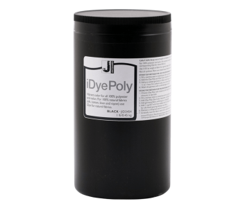 JACQUARD iDye Poly 1LB #1454 BLACK / CZARNY barwnik do poliestru, nylonu, tkanin syntetycznych i tworzyw sztucznych
