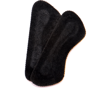 SAPHIR BDC Insoles Heel Grips Black 3cm - samoprzylepne skórzane zapiętki do butów