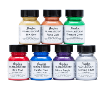 ANGELUS Acrylic Leather Paint Pearlescent 1oz - Perłowe farby akrylowe do personalizacji