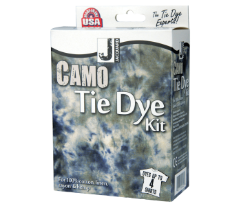 JACQUARD Camo Tie Dye Kit Olive and Black / Militarny zestaw barwników do farbowania tkanin w stylu kamuflaż