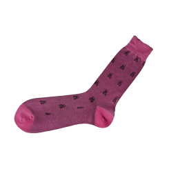VICCEL / CELCHUK Socks Skull Pink / Black