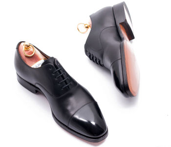 YANKO Oxford Cap Toe 558 G Black