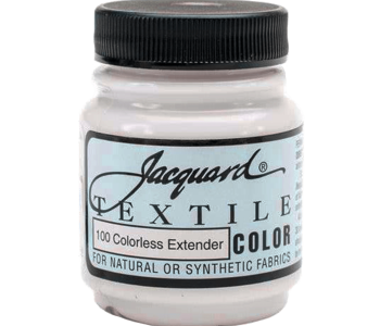 JACQUARD Textile Colorless Extender 2.25oz / Medium i Finisher do farb akrylowych 2w1
