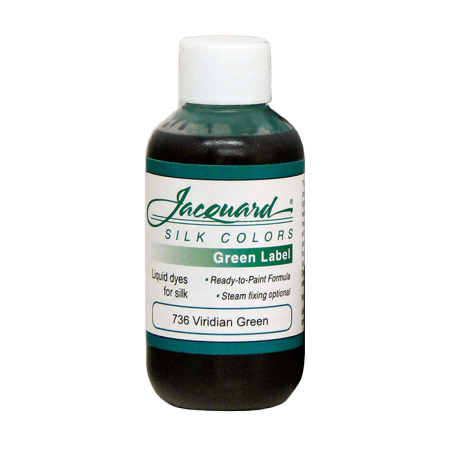 JACQUARD Green Label Silk Colors 2oz CYAN #725 / Jasnoniebieski barwnik do jedwabiu