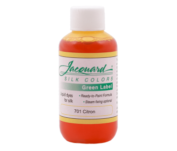JACQUARD Green Label Silk Colors 2oz CITRON #701 / Żółty barwnik do jedwabiu