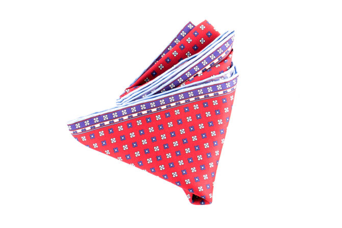 Pocket Square Twill PAT23564 Cardinal